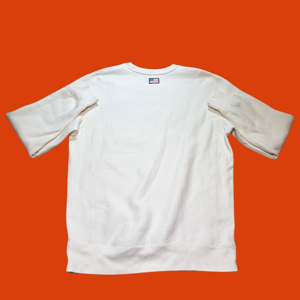 Miramar Club Mens Cream Nautical Flag Embroidered Crewneck Sweatshirt Small - Picture 5 of 8